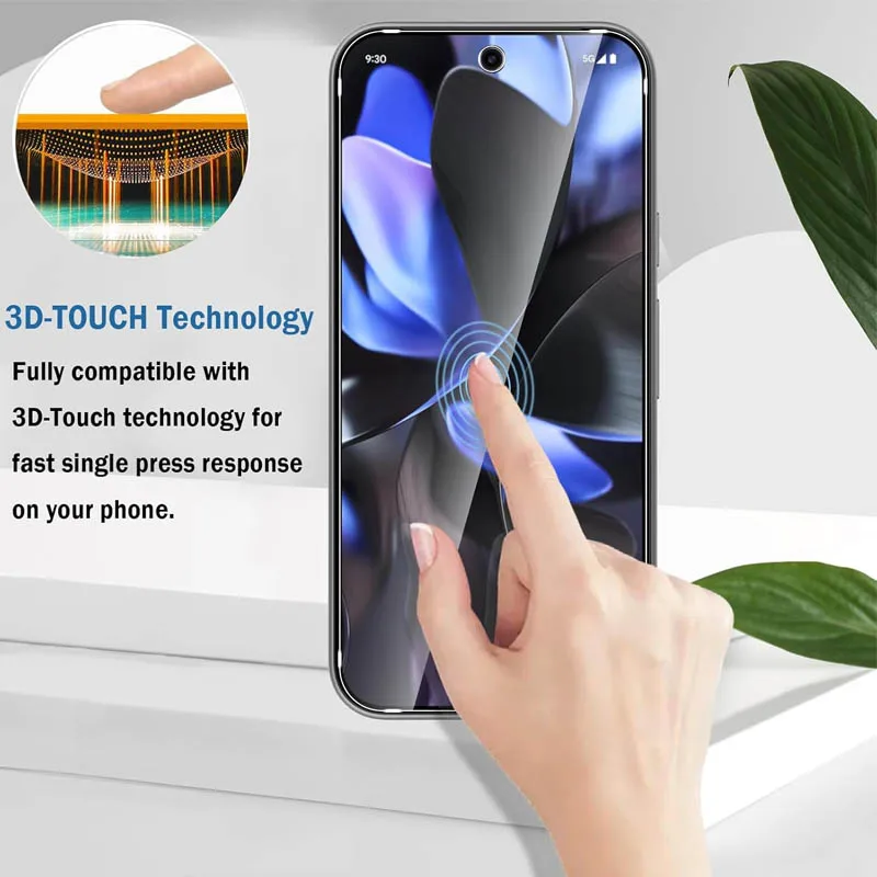 Fingerabdruck-Entsperrungs-Glas für Pixel 9 Pro 10 8A 9A 10A 7A 8 Pro Displayschutz Pixel 9 Pro XL Panzerglas für Google Pixel 9 – Detail 6