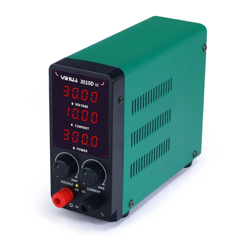 YIHUA 3010D-III 30V10A alimentatore per telefono cellulare, alimentatore per manutenzione comunicazione, alimentatore stabilizzato CC regolabile