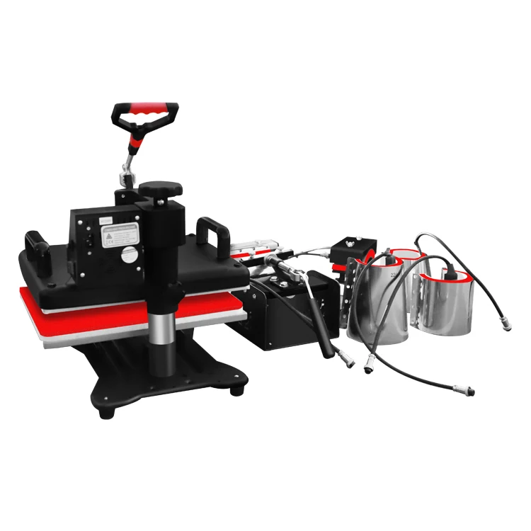 Eight in One Multi Functional All-around Hot Stamping Machine Cap Ironing Machine From the Original Manufacturer at a Low Price