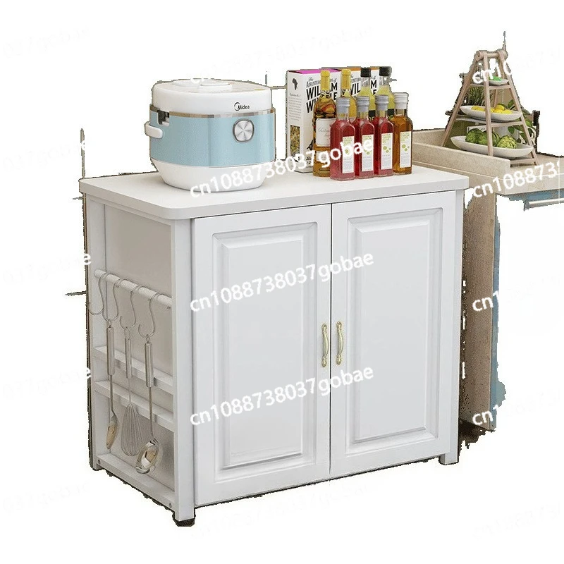 

Кухонные шкафы, шкафчики, полки для стола для нарезки овощей, хранилище для микроволновой печи, многослойный небольшой длинный стол