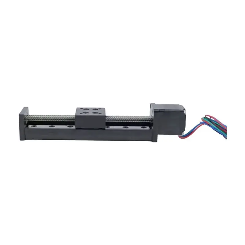 AB41-For Positioning CNC Sliding Table Rail 100MM T-Type Linear Stage Transport Guide Platform Stepper Motor