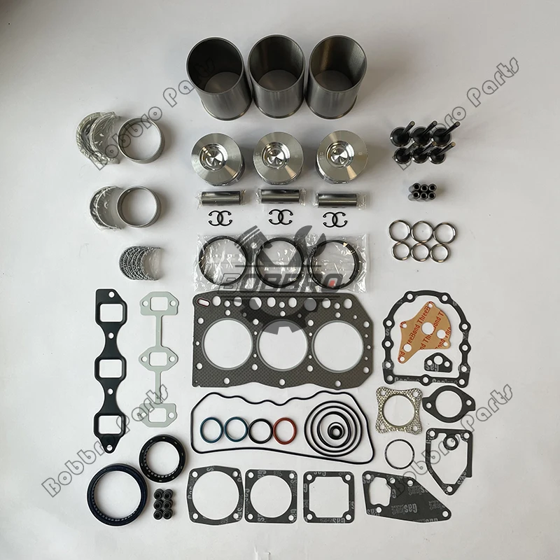 

3IRH8N Overhaul Rebuild Kit With Pistons Rings Bearings Liners Valves For Ingersoll Rand Air Compressor 7/31 Engine Parts