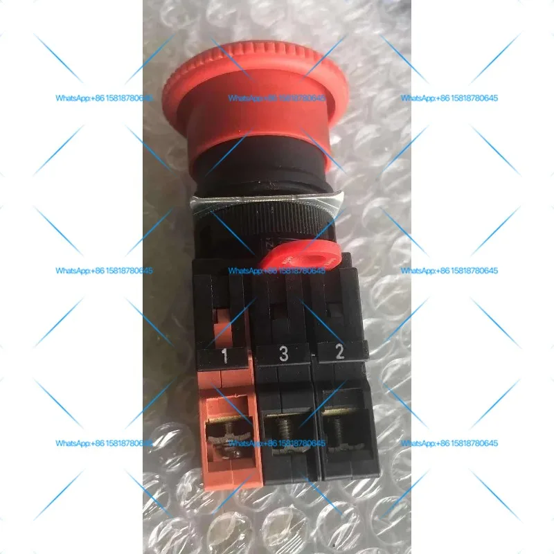 E-mer-gency stop switch A22EL-M-24A-02/11/01 with light e-merg-ency stop switch 24V