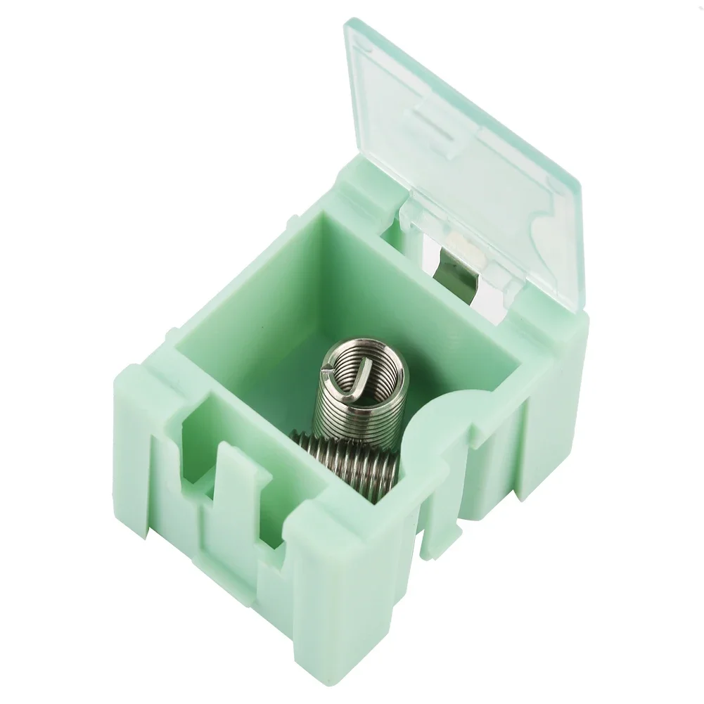50Pcs Green SMT SMD Container Box Electronic Components Mini Storage Case