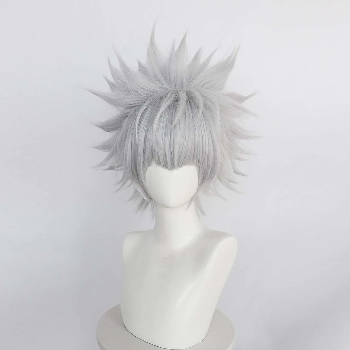2026 quality Goods Adult Halloween Props Hunter X Hunter Cosplay Killua Zoldyck Short wig