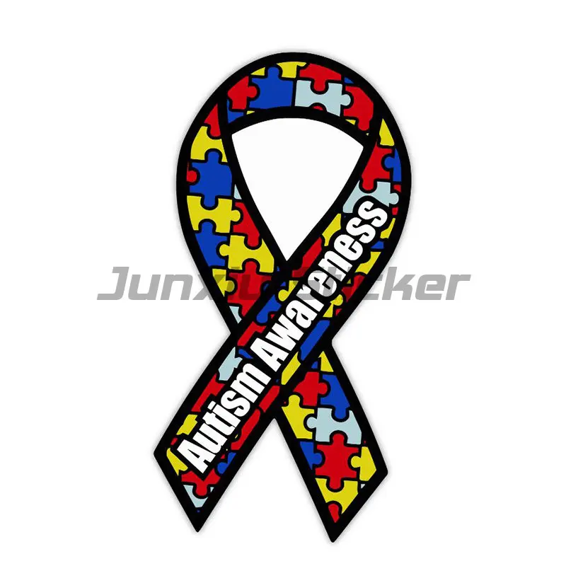 Autistic Sticky Furry Car Sticker Warning Mark Vehicle Decal for Autism Awareness Truck Window Decal