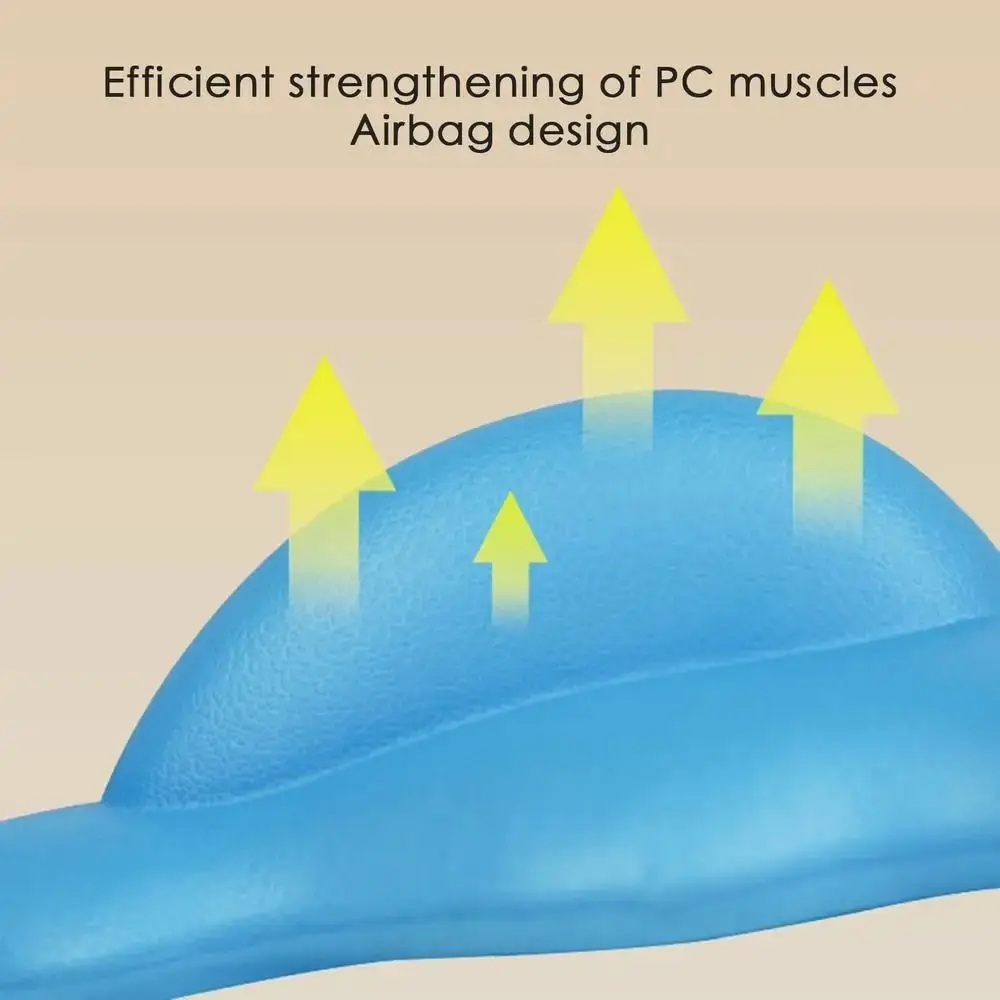 Kegel ergonomis pelatih otot portabel, bantal lembut Kegel alat penguat pinggul pijat perbaikan lantai pinggul pelatih otot