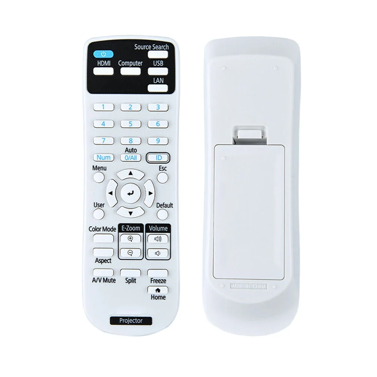 New Remote Control For Epson E20 119W X49 W49 118 982W 1288 EB-720 EB-L200X EB-L520U LCD Projector