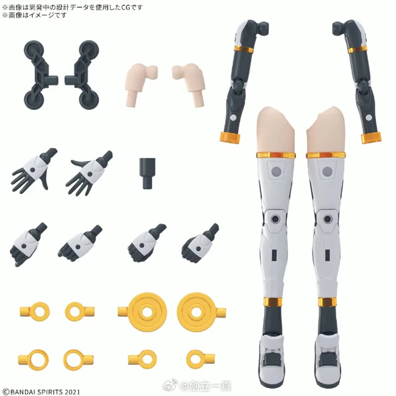 

В наличии Bandai 30MS Option Parts Set 19 Dash Unit Color A Mobile Suit Girl Сборка Модель Анимация Фигурка Игрушки Подарок