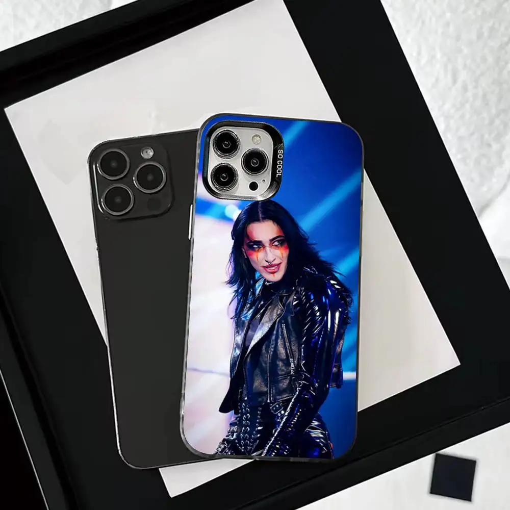 حافظة هاتف RheaS R-Ripley WWE لهاتف iPhone 16,15,14,13,12,11,Mini,Pro,SE,MAX غطاء أبيض غير لامع مقاوم للصدمات