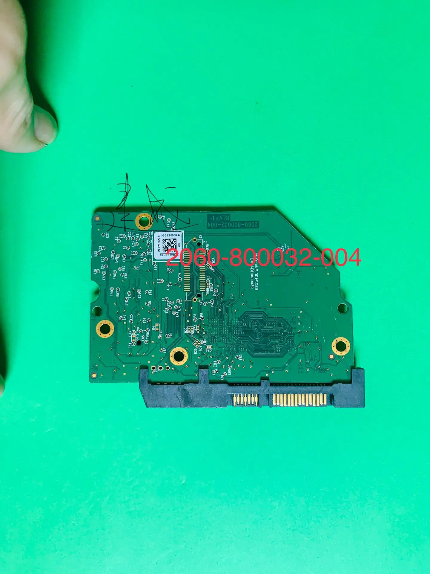 Western data 2060-800032-004 revp1 800032-002 800032-000 hard disk logic board recovery data