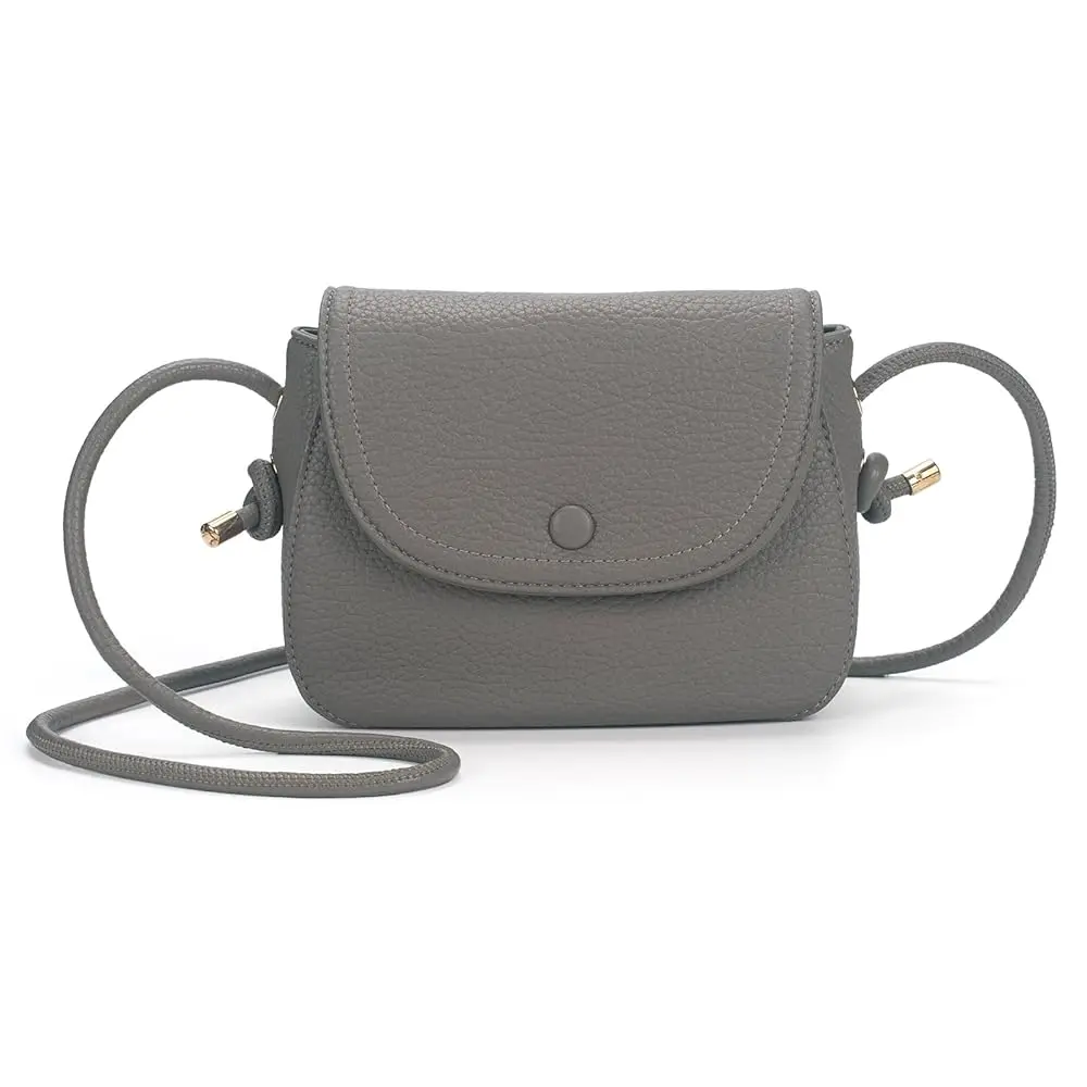 

Leather Crossbody Purses for Women, Everyday Saddle Bag with Zipper & Magnetic, Trendy Handbag for Work Daily Use | Easy to C