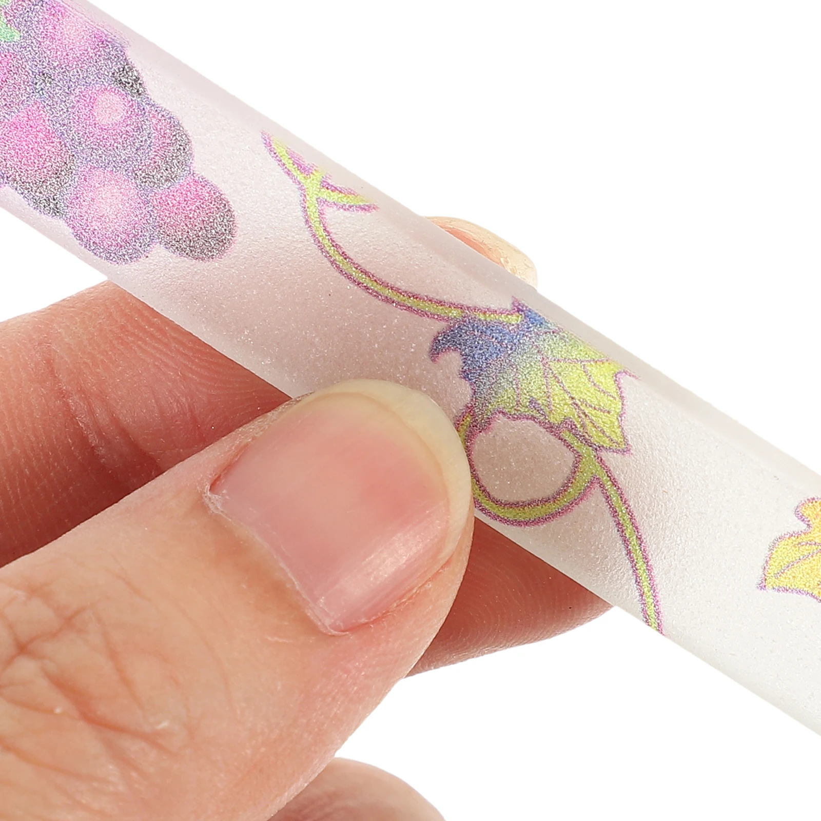 

5 Pcs Nail Buffer for Natural Nails File Buffers Manicure Tools Colored Files Polish