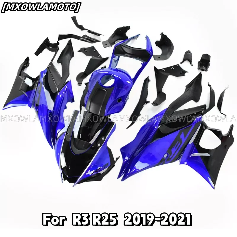 NEW ABS Motorcycle Injection Mold Fairing Kit Fit for YZF R25 R3 R25 R3 2019 2020 2021 2022 2023 Bodywork Full Fairings Kits