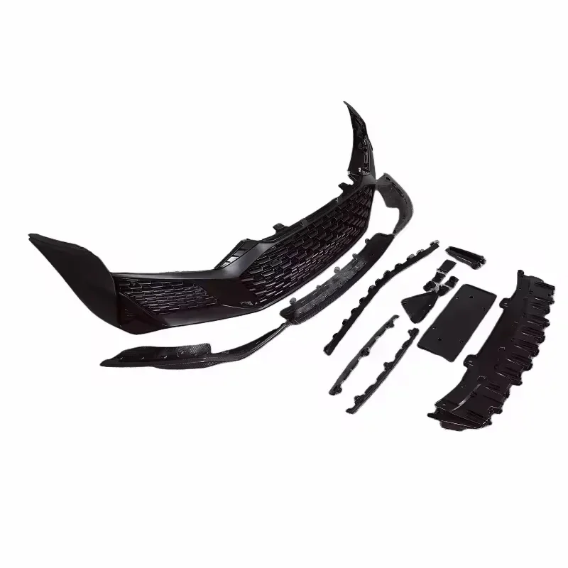 Hot Sale High-performance Modification Parts Front Lip Front Bumper Grille Body Kit Fits For Audi R8