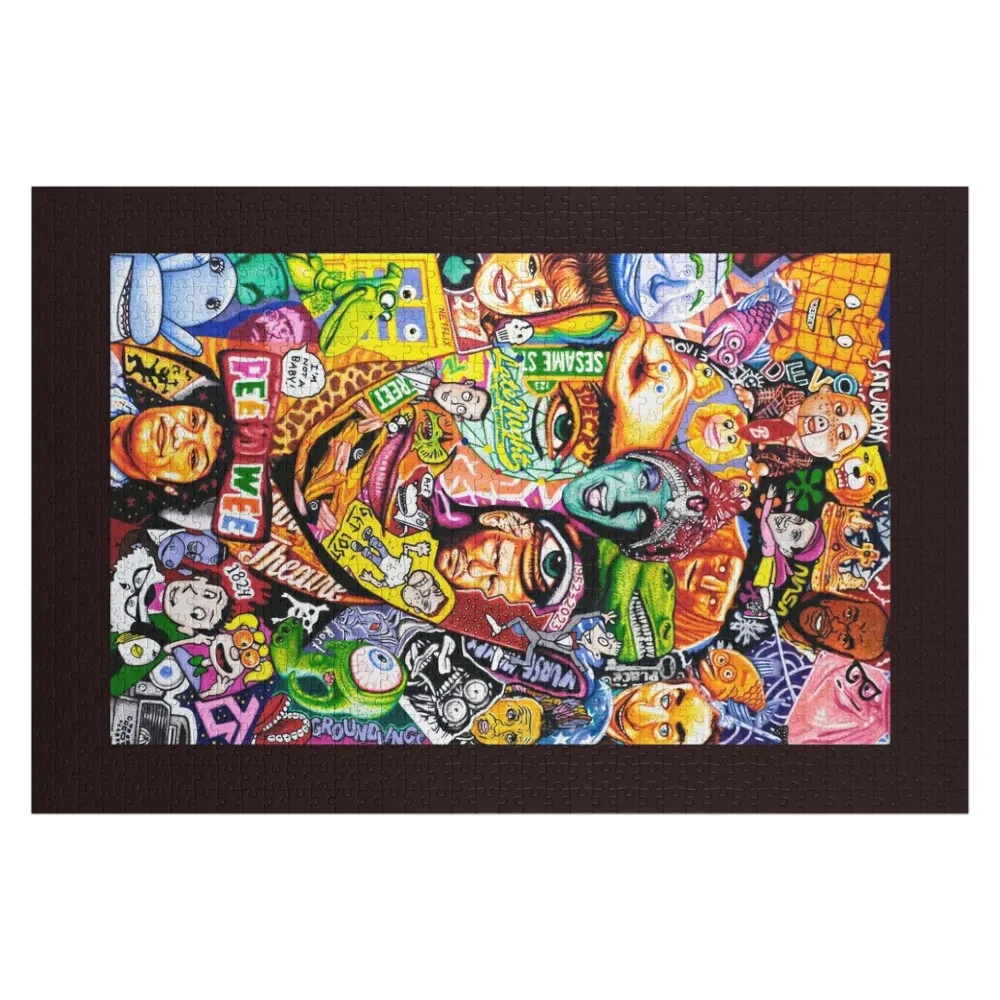 

Пазл-головоломка Pee-Wee Herman Junk Drawer Scavenger Hunt: персонализированные игрушки с фото, деревянные коробки-пазлы