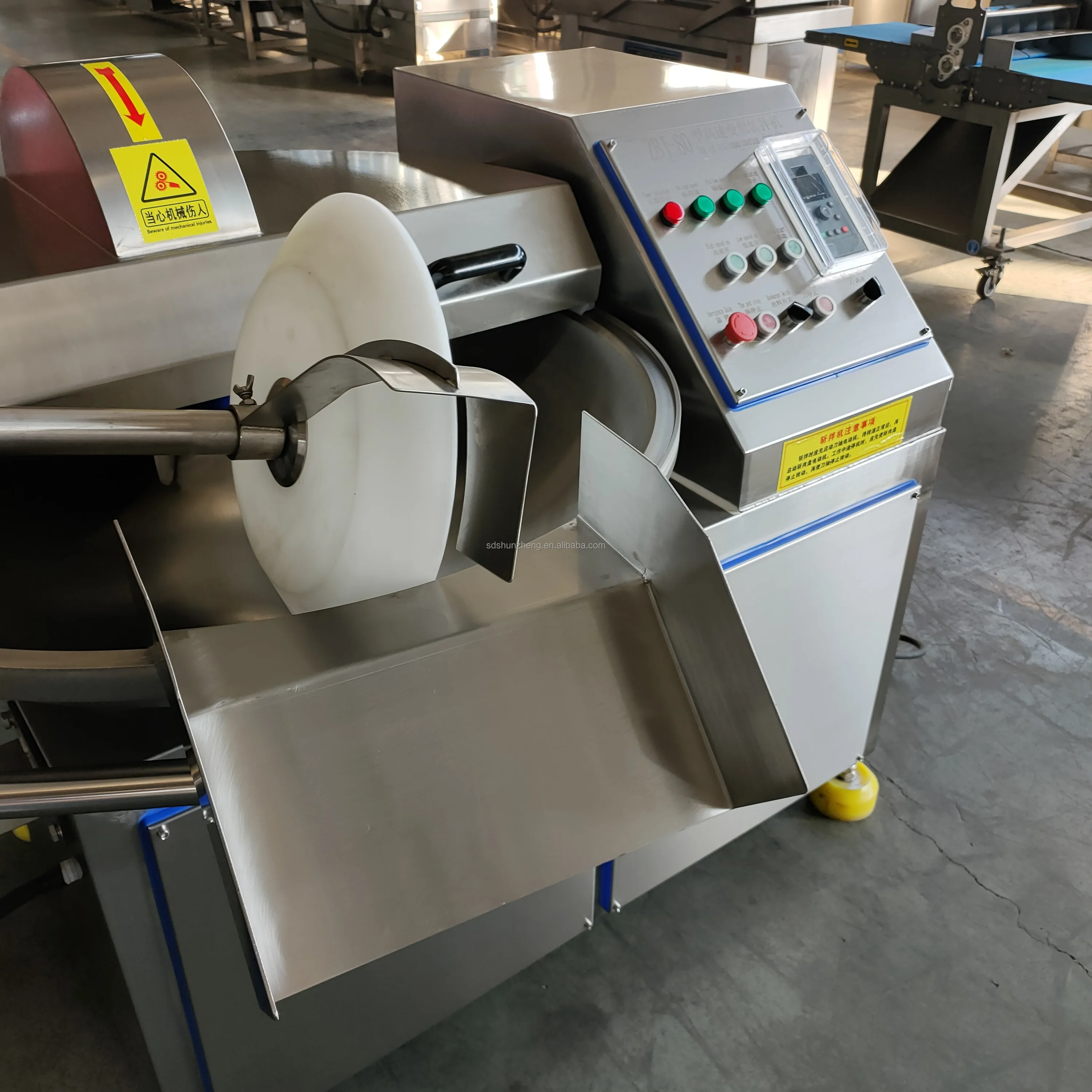 Maisheng Electric Industrial Meat Cutter Machine Automatic Vegetable Meat Bowl Cutter Machine Meat Bowl Chopper