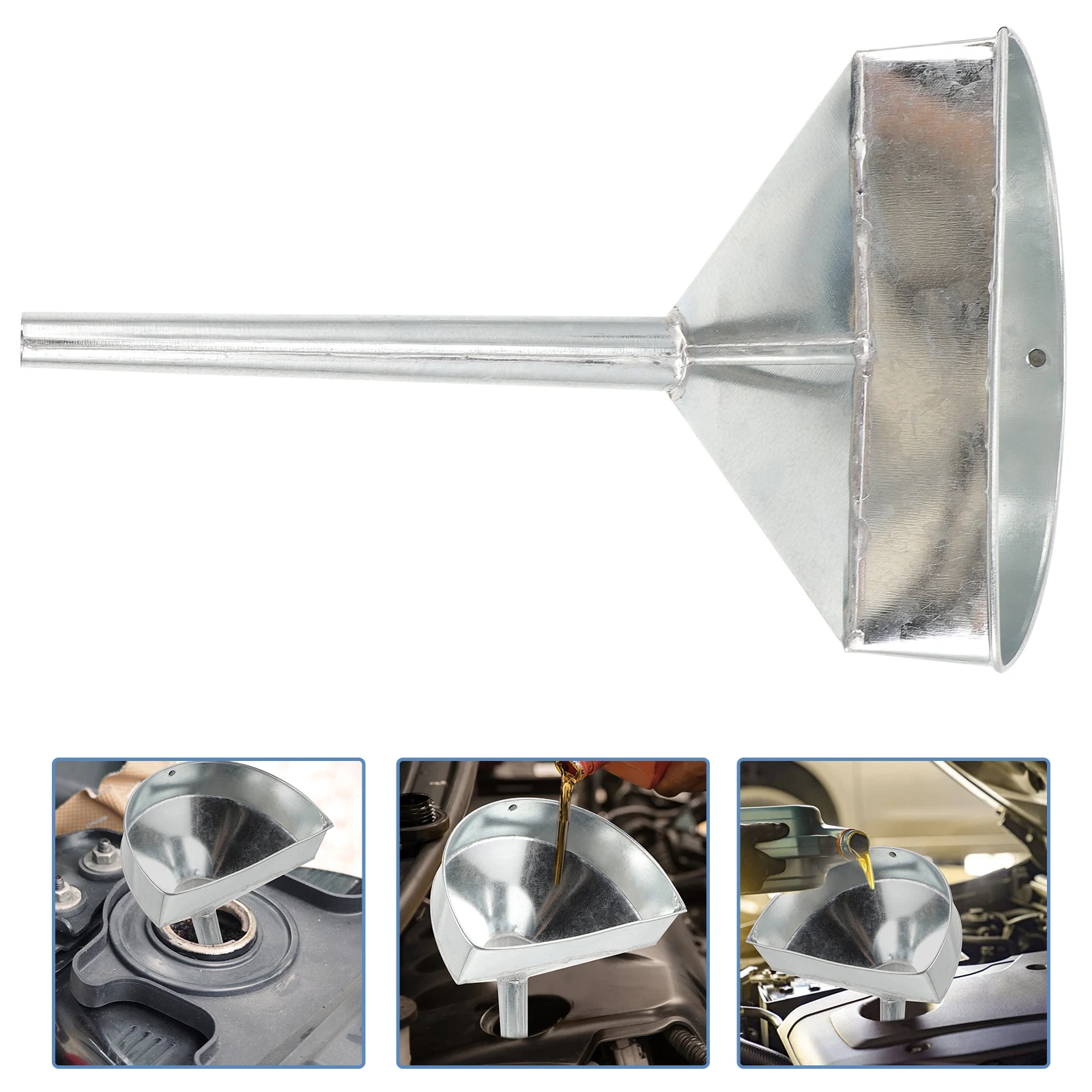 Металлическая воронка для заправки