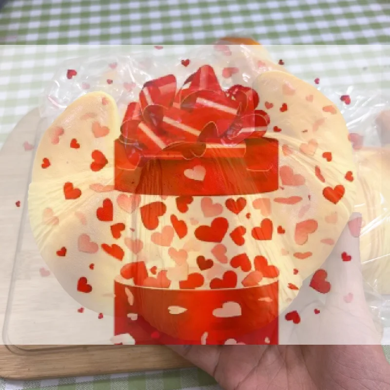 

【BS】Super Sticky Soft Big Croissant Toy Slow Rising Sticky Stress Relief Toys Abreact Realistic Squishies Toy For Kids Adult