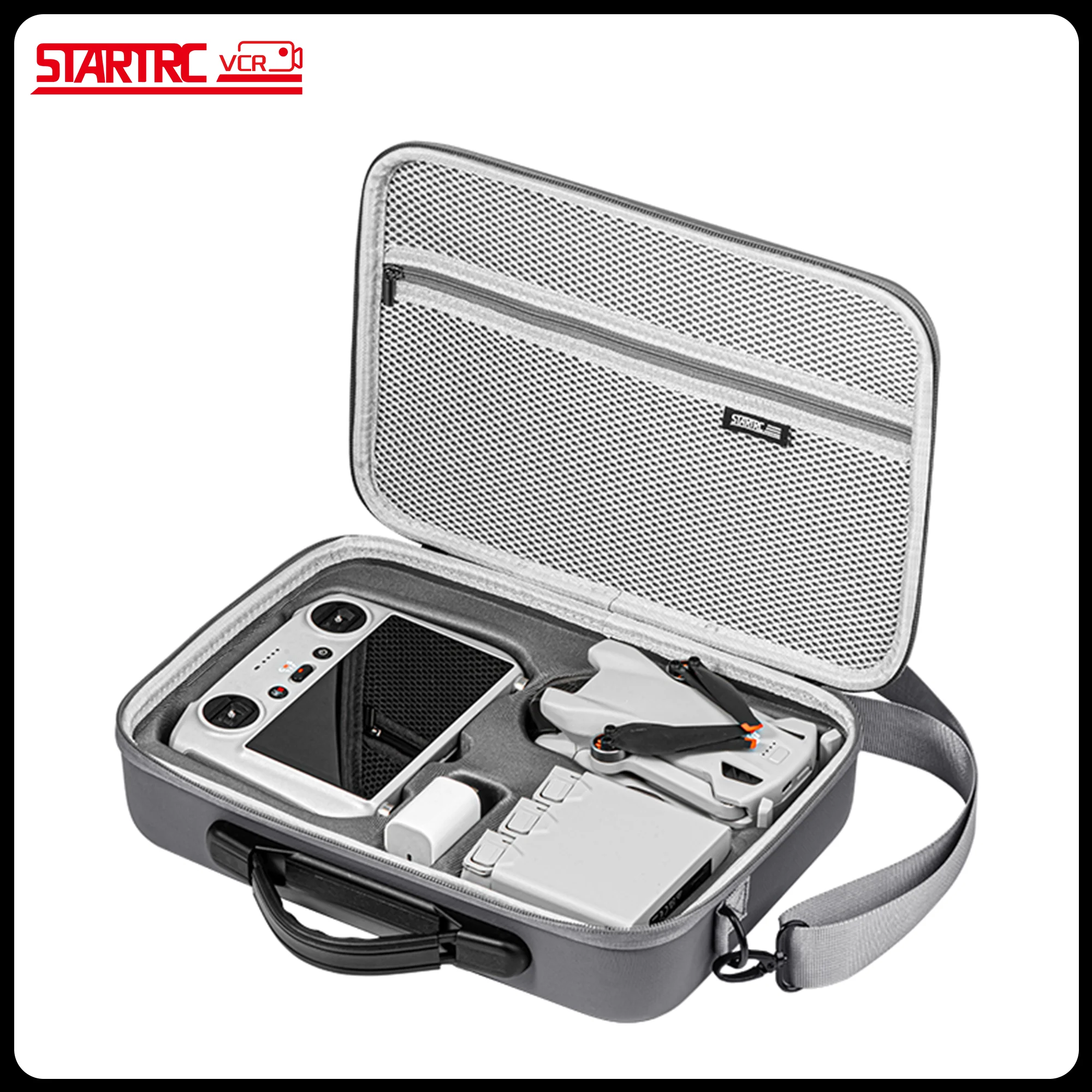 Mini 4 Pro Carry Case, Portable Travel Bag for DJI Mini 3 Accessories, Compatible with RC Controller