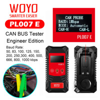 WOYO Non-contact CAN BUS Tester Engineer Don't Need Breaking the Wire Edition Reads Data Directly Auto-recognize CAN-H & CAN-L