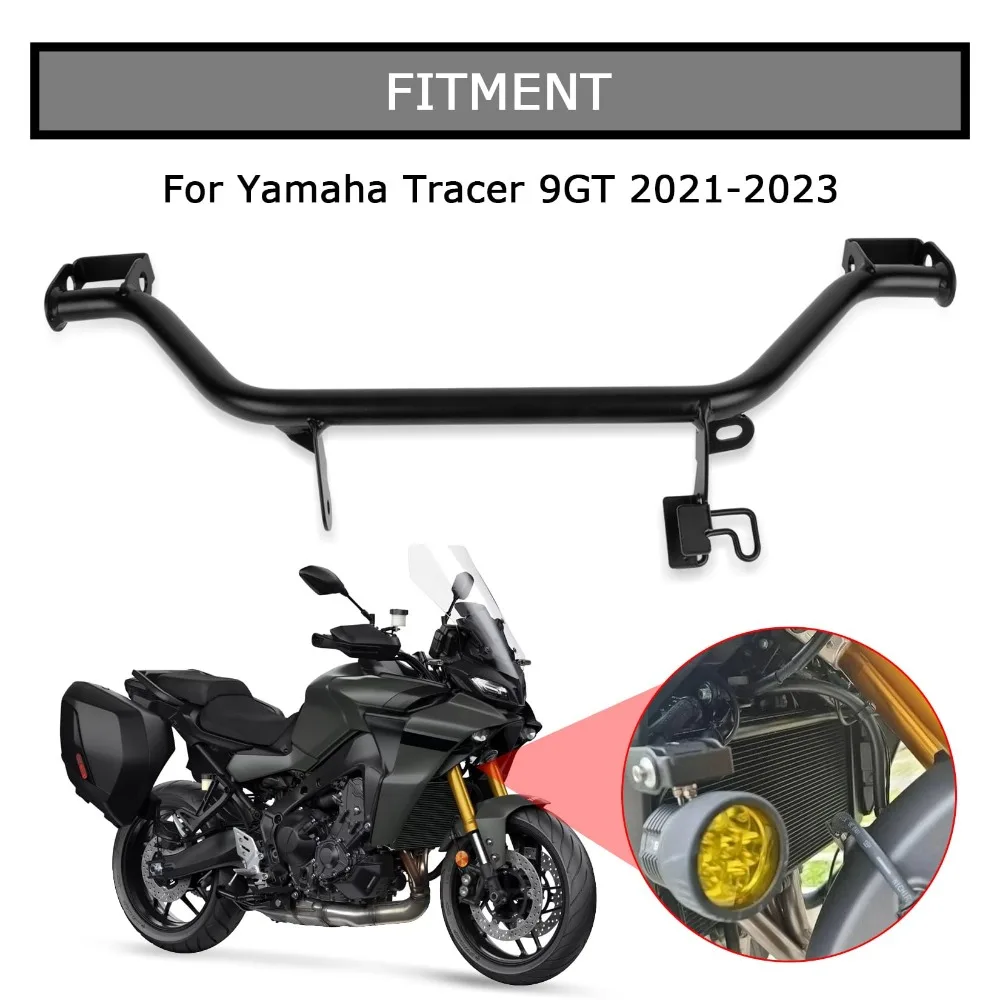 Motorcycle Headlamp Bracket Spotlight Extension Rod Frame Bracket for Yamaha Tracer 9GT 2021 2022 2023 Front Lamp