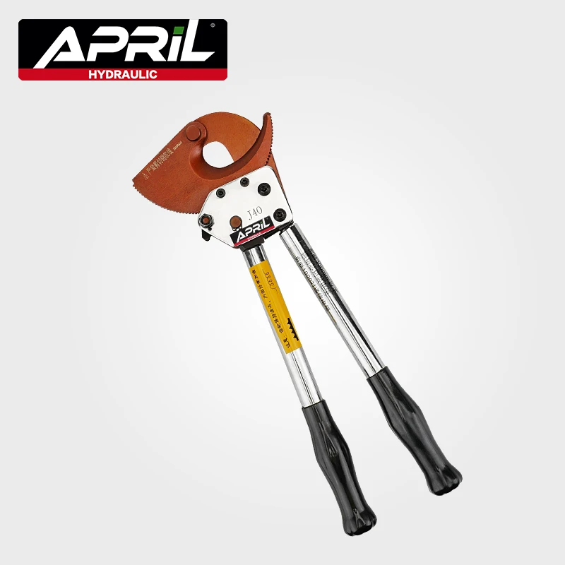 Manual Cable Cutting Tool Ratcheting Ratchet Cable Cutter J40 30mm2 Max Wire Cutter Plier, Hand Tool, Not Cutting Steel Wire