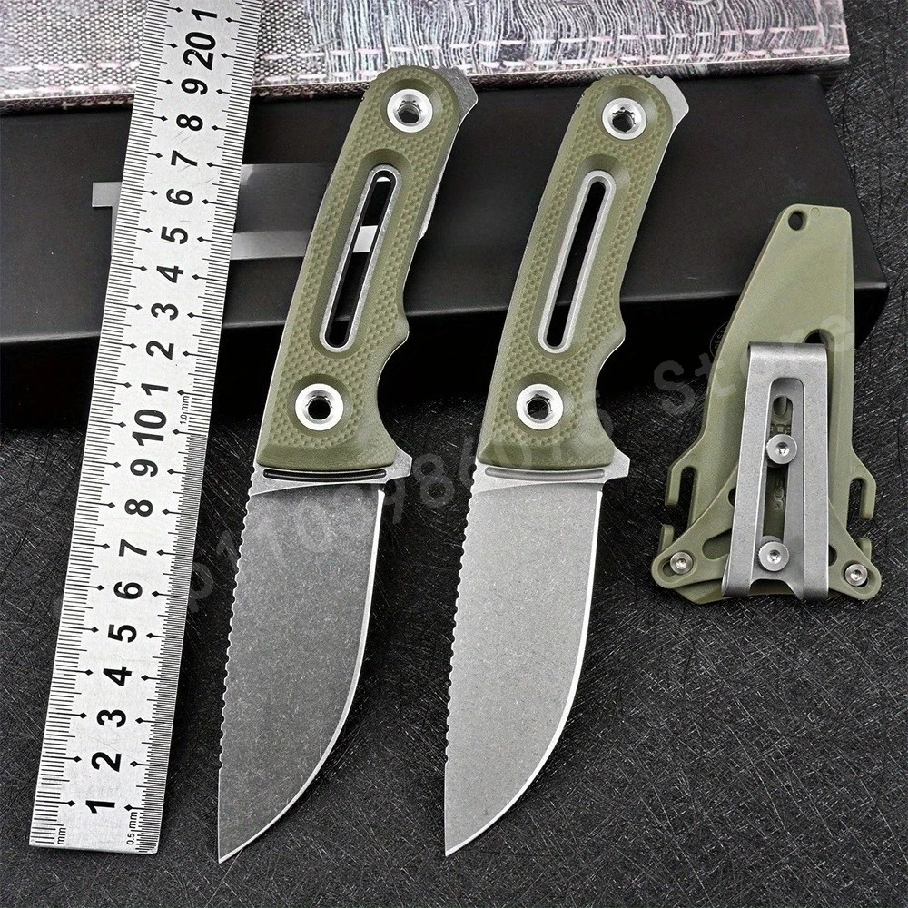 

Маленький прямой нож FX с лезвием 8Cr13Mov, ручка из нейлонового волокна, подходит для туристического снаряжения и кемпинга, практичный нож для резки