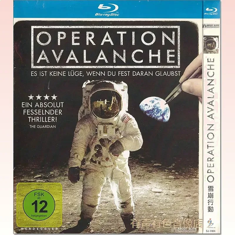 Free Shipping Authentic BD Blu-ray American Thriller Movie Avalanche Operation High Definition 1 Disc