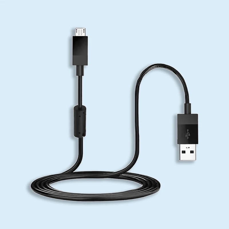 1/2PCS Black Micro USB Charger Cable 1.8m/2.75m with Ferrite Core For Charging PS4 Xbox One & Xbox One S Controllers view 5