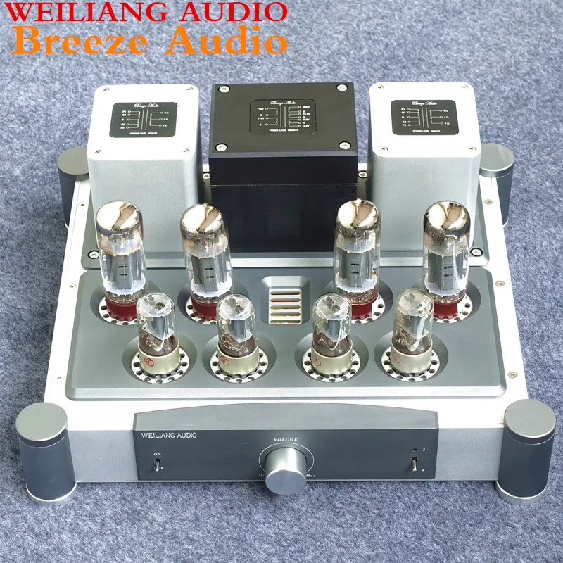 

Vanguard Audio & WEILIANG AUDIO 40W * 2 EL34 трубка, усилитель мощности A40