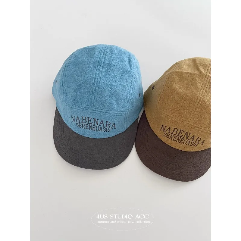 الرجعية المتخصصة المتناقضة اللون 5-لوحة قبعات البيسبول للنساء الخريف الشتاء الصوف الدافئة تنوعا شقة الحواف الهيب هوب القبعات الرجال