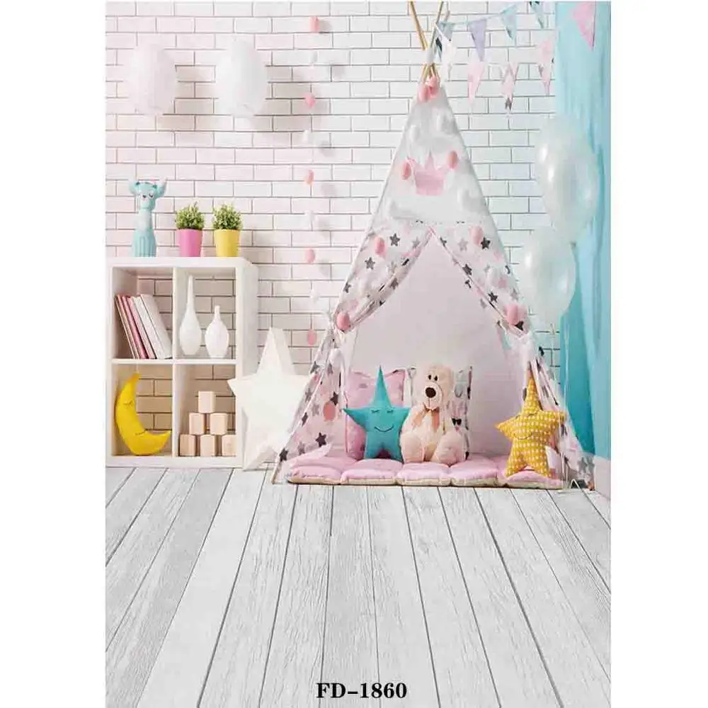 SHENGYONGBAO 아트 패브릭 사진 배경 소품 나무 널목 사진 배경 NY1FD-08