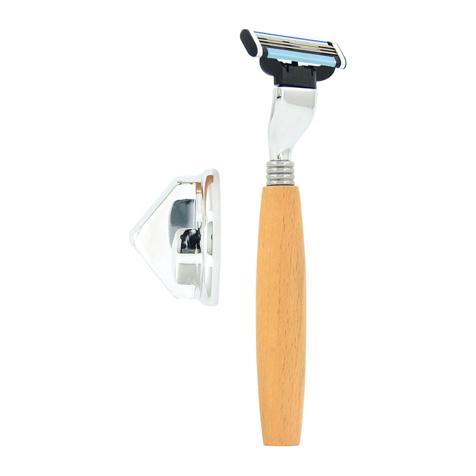 Nonslip Handle Manual Shaving for Father Gifts Salon Home