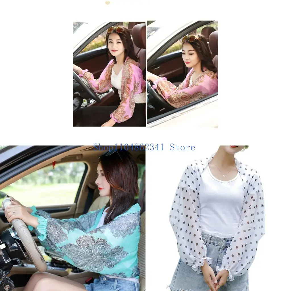 

5ASD Удобный солнцепроберой Шаль охлаждающий шифоновый шаль