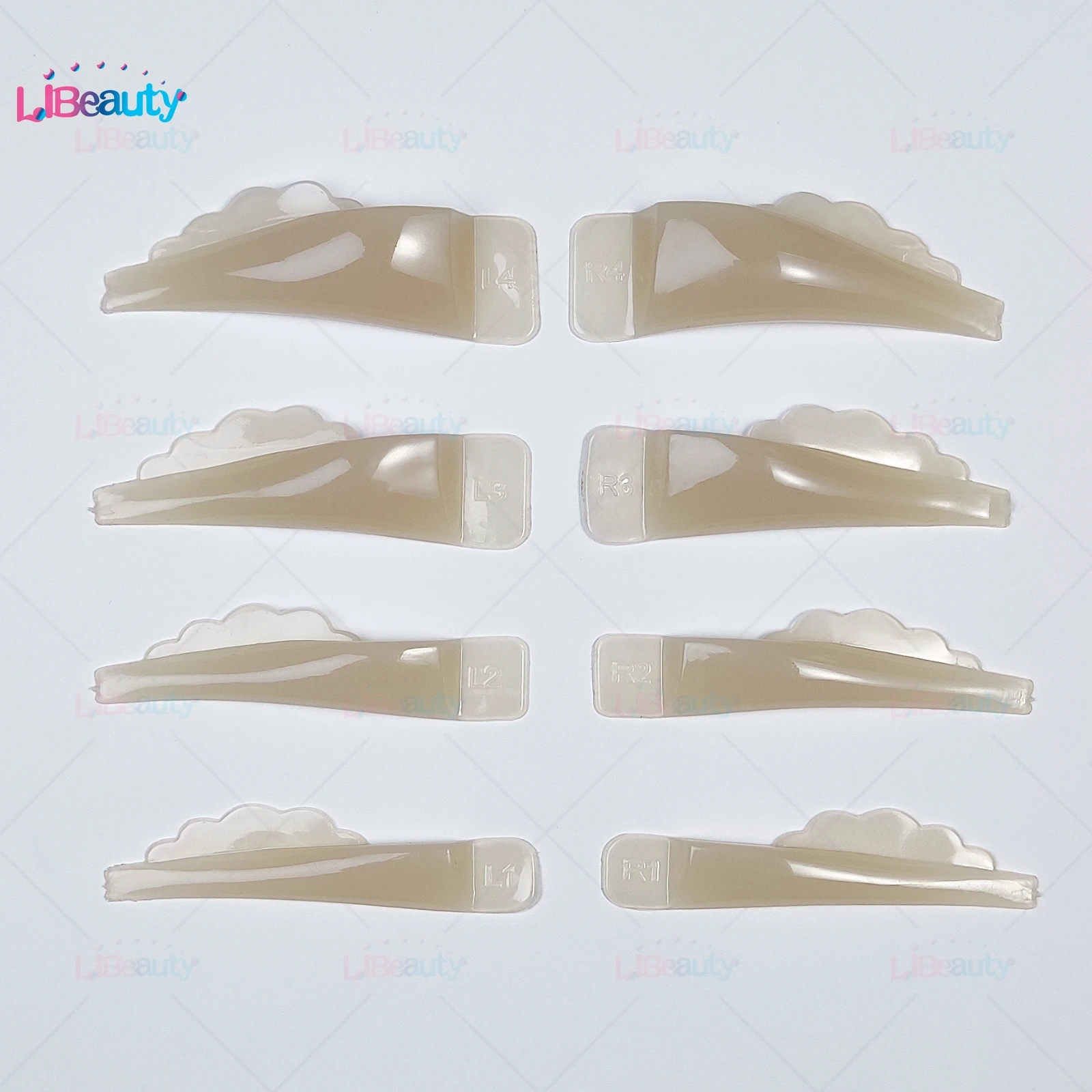 Libeauty Glue Free Silicone Eyelash Perm Rod Sticky Lash Lift Pads Lifting 3D Eyelash Accessories Applicator Makeup Tools