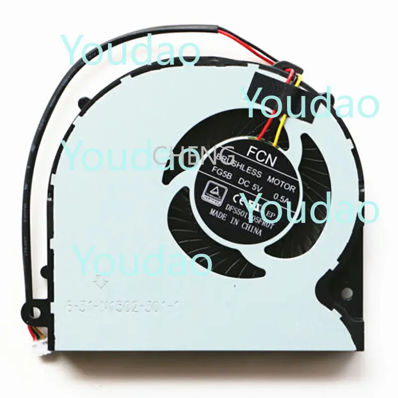 NEW CPU fan & GPU Fan for Clevo P650 P651 P650SA P650SE P651SE p650n NP8651