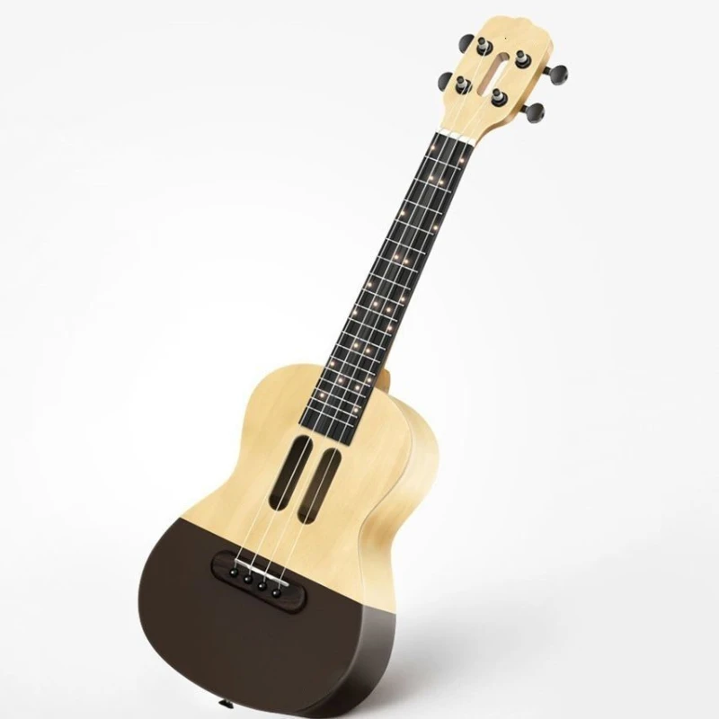 Ukelele inteligente Mini 23 pulgadas ukelele para principiantes portátil práctica para adultos ukeleles eléctricos instrumento de cuerda multifuncional