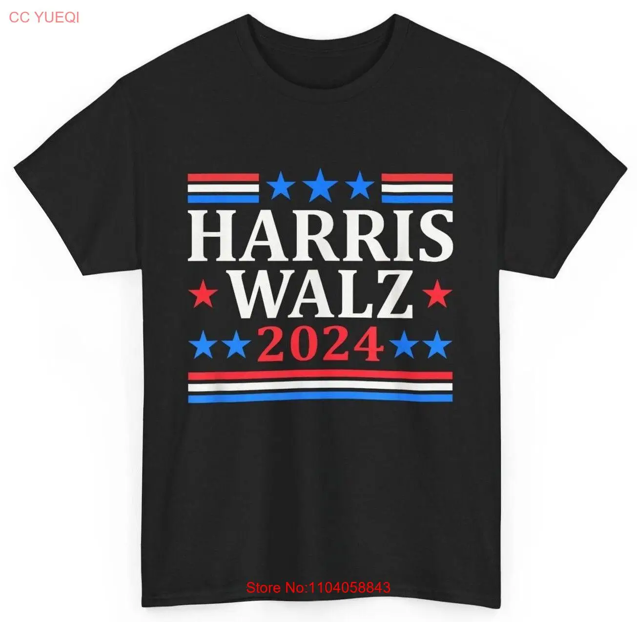 Harris Walz Waltz 2024 Retro Vintage T-Shirt