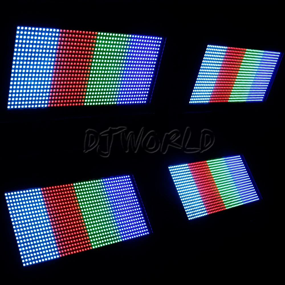 Imagem -05 - Shehds-led Rgb Marquee Strobe Light 200w 960 Smd 5050 Rgb Led para dj Disco Casamento Boate Pcs Pcs