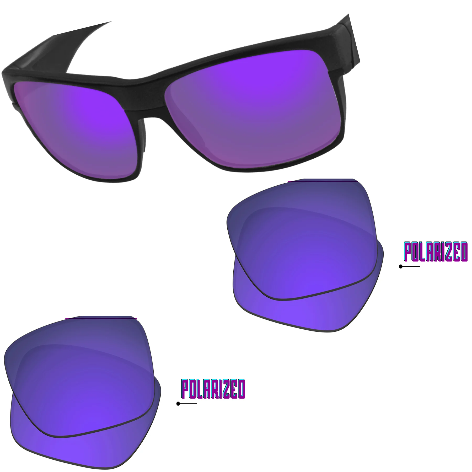 lentes-de-reposicao-polarizadas-sunglassdoctor-para-oakley-twoface-oo9189--Oculos-de-sol-twoface-asian-fit-multiplas-opcoes
