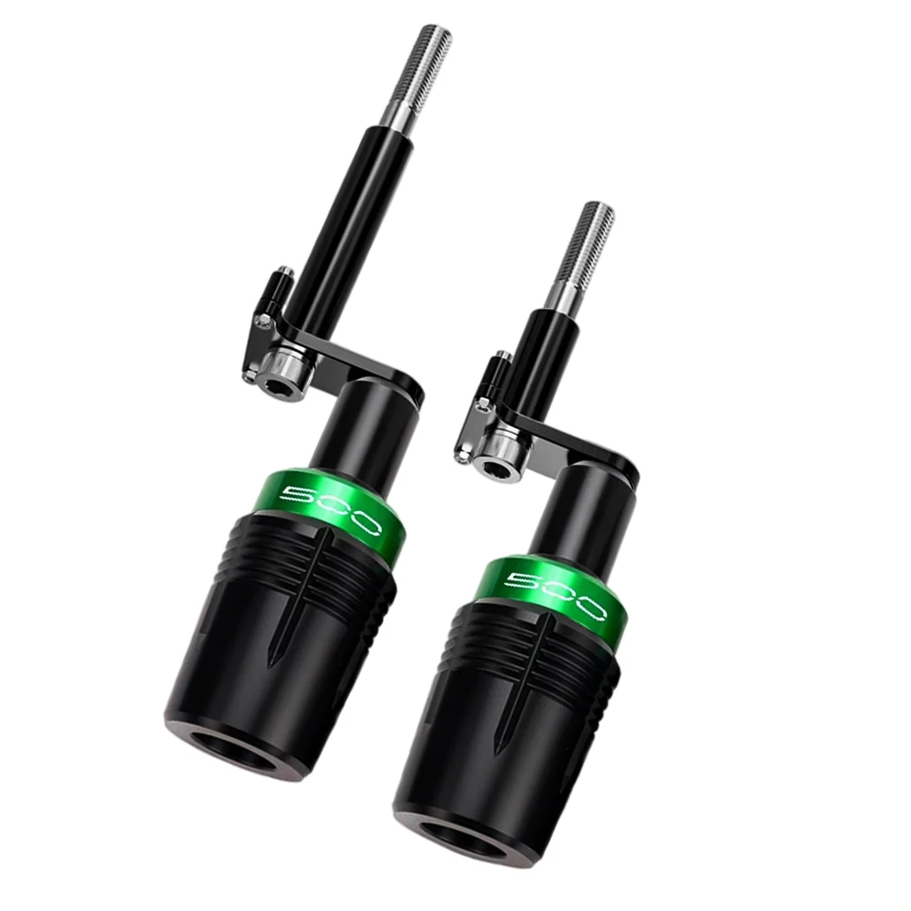 

Для мотоциклов Kawasaki Ninja 500, 500SE, Ninja500, Z500, Z 500 2025, 2024, Ninja400, Z 400: Защитные слайдеры рамы (краш-пады) от падений