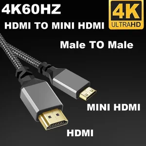 4K, 60 Hz, 1 m, 1,5 m, 2m, 3m, 3m, Micro HDMI -Erweiterung, männlicher Mann, v2,0, HDMI für Mini, 5m, 10 m 6 Hauptverkauf HDMI -Kabel 10 m - №6