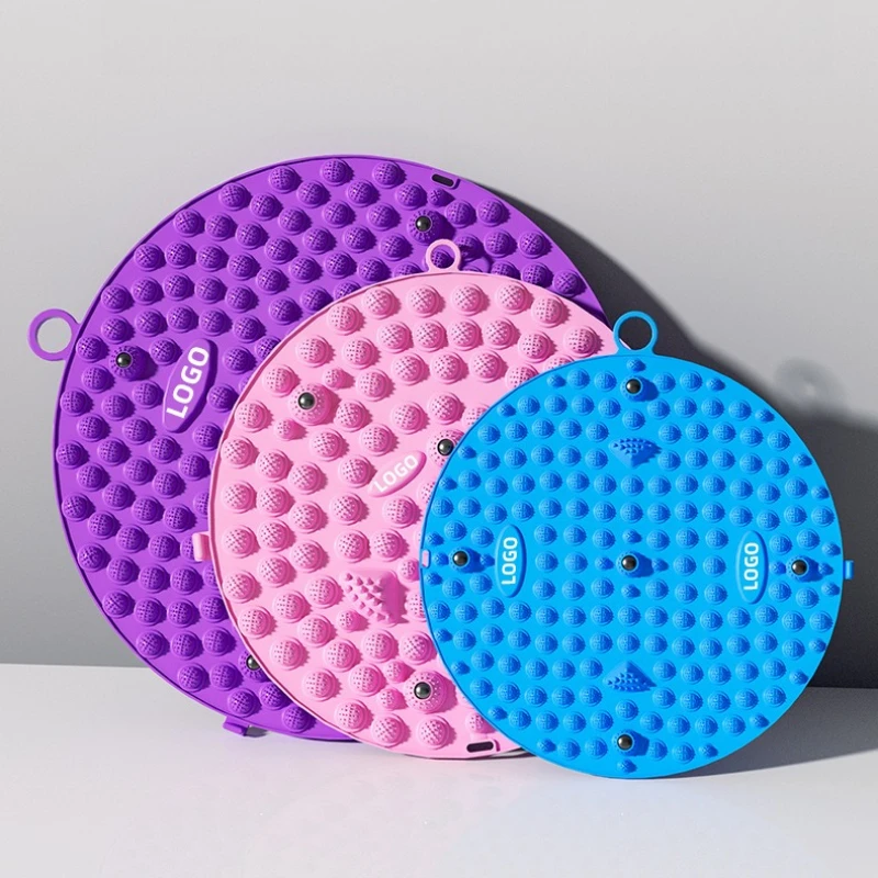 

Foot Massage Pad Finger Pressure Plate Super Painful Round Foot Sole Household Foot Pad Toe Pressure Plate Super Large Size