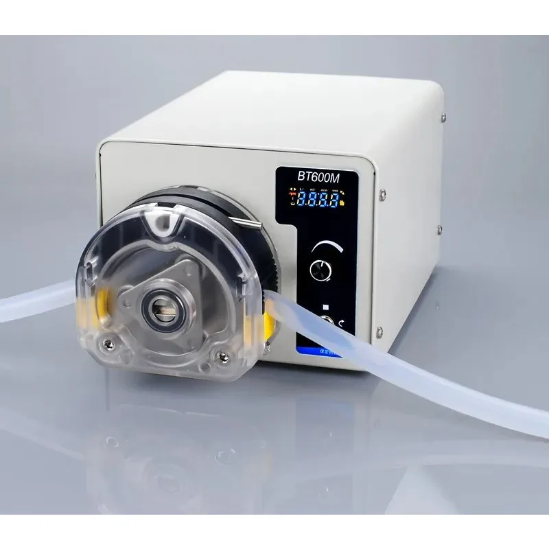 1Pcs canned metering digital variable speed peristaltic pump BT600M