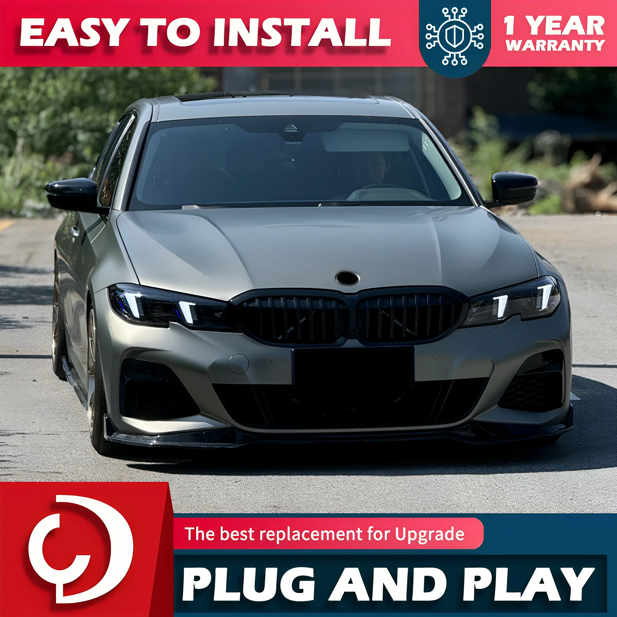 

Car Styling for BMW G20 G28 Headlights 2019-2022 320i 3 Series Headlight LED Laser Head Lamp LED DRL Signal auto Accessories