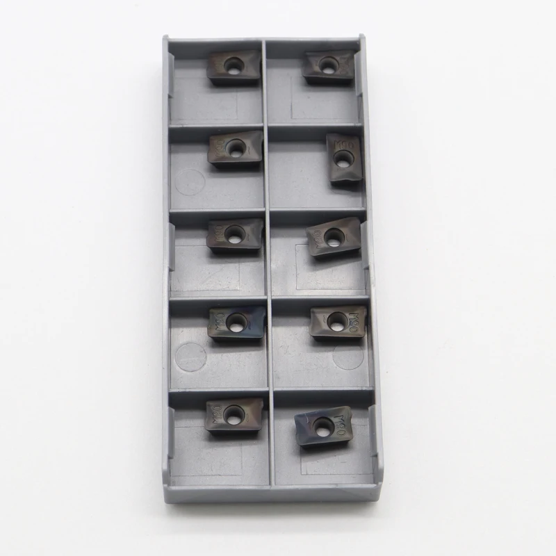 Herramienta de torneado externo HM90 APKT 1003PDR IC908 de 10 piezas, cortador de fresado, accesorios de Herramientas CNC para hoja APKT 1003PDR