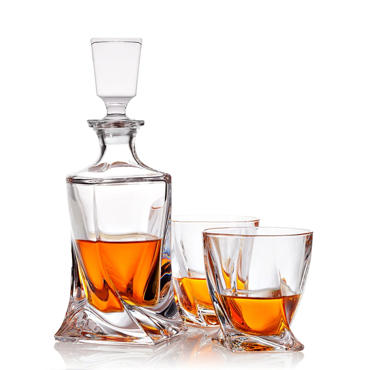 Imagem -05 - Whisky Decanter Conjunto com Óculos Whisky Decanter Ice Stone Caixa de Presente de Madeira para Adultos Pcs