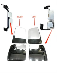 Suitable For VolvoFH FMX Rearview Mirror glass OEM 82356810 82359214 82356824