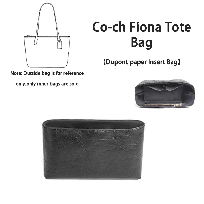 

Сверхлегкая водонепроницаемая сумка EverToner с бумажной вставкой Dupont для сумки-тоут Co-ch Fiona, портативная сумка для хранения косметики